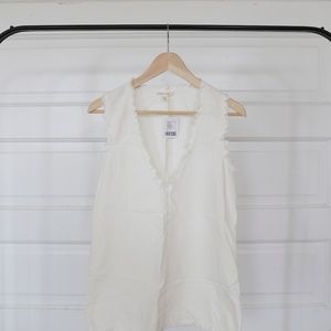 Silence + Noise White Deep-V Top